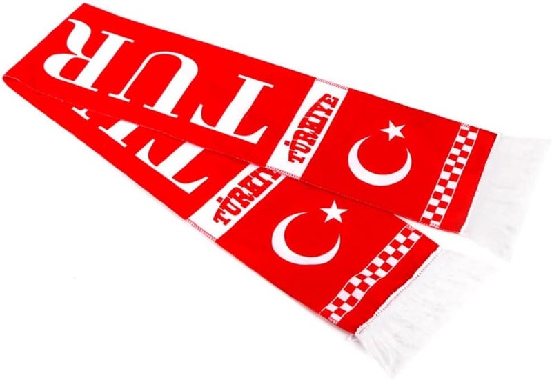 ISFIBA 2-pack Of Soccer National Team Scarves,Soccer Fans Souvenir Double Side Logo Print Scarf,World Top 40 National Team Scarf - Image 1